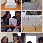 8月23日相馬市仮設住宅内高齢者福祉センターへ60箱を届けていただきました！