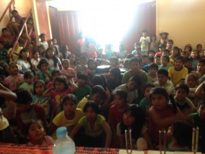 180 kids at Centro Nana